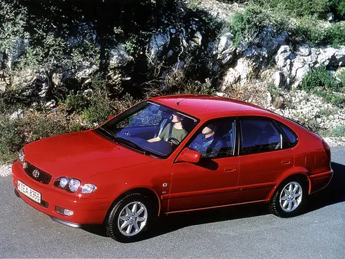 Toyota Corolla, 8 поколение, E110, рестайлинг, Хэтчбек, 5 дверей