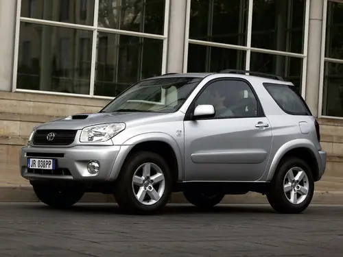 Toyota Rav4, 2 поколение, XA20, рестайлинг, Внедорожник, 3 двери