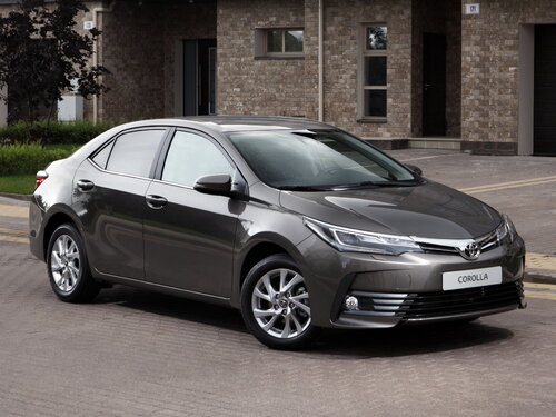 Toyota Corolla, 11 поколение, E180, рестайлинг, Седан