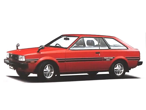 Toyota Corolla, 4 поколение, E70, рестайлинг, Хэтчбек, 3 двери
