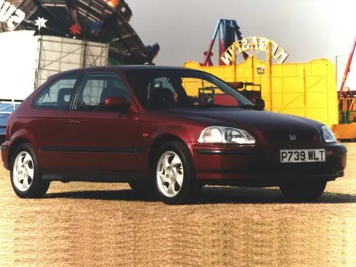 Honda Civic, 6 поколение, EJ, EK, Хэтчбек, 3 двери