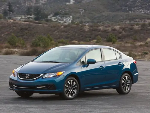 Honda Civic, 9 поколение, рестайлинг, Седан