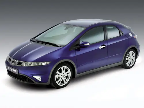 Honda Civic, 8 поколение, FK, FN, рестайлинг, Хэтчбек, 5 дверей