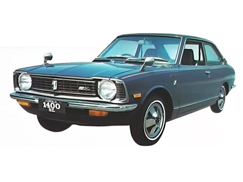 Toyota Corolla, 2 поколение, E20, 2-й рестайлинг, Купе