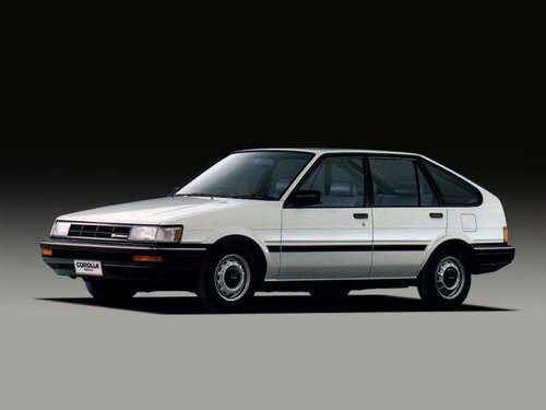 Toyota Corolla, 5 поколение, E80, рестайлинг, Хэтчбек, 5 дверей