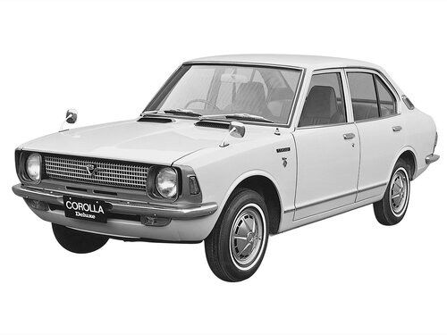 Toyota Corolla, 2 поколение, E20, Седан