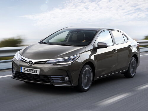 Toyota Corolla, 11 поколение, E180, рестайлинг, Седан