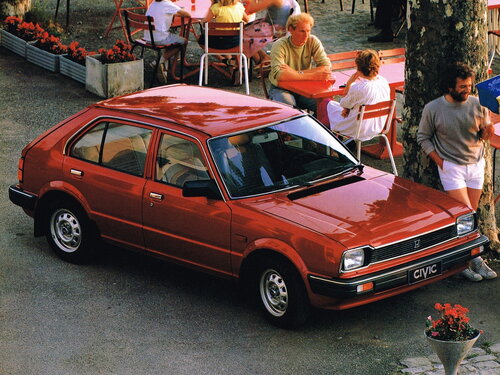 Honda Civic, 2 поколение, SS, рестайлинг, Хэтчбек, 5 дверей