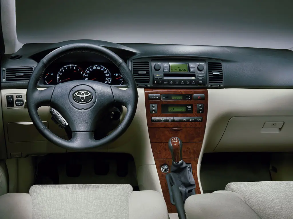 Toyota Corolla, 9 поколение, E120, Седан, Россия, 08.2000 - 05.2005: фото поколения 10