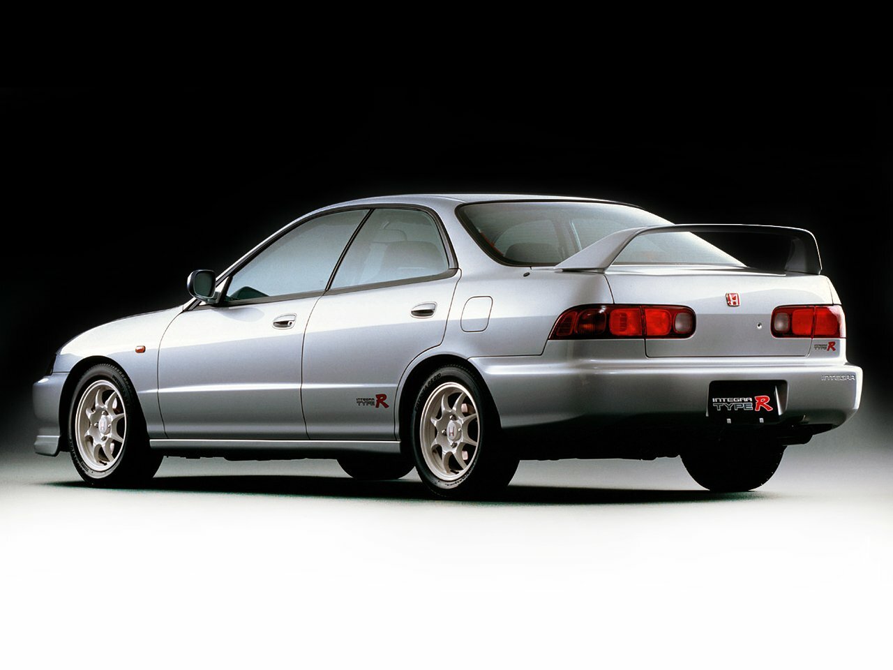 Honda Integra, III facelift, 1995–2001, Sedan: Rear three-quarter view