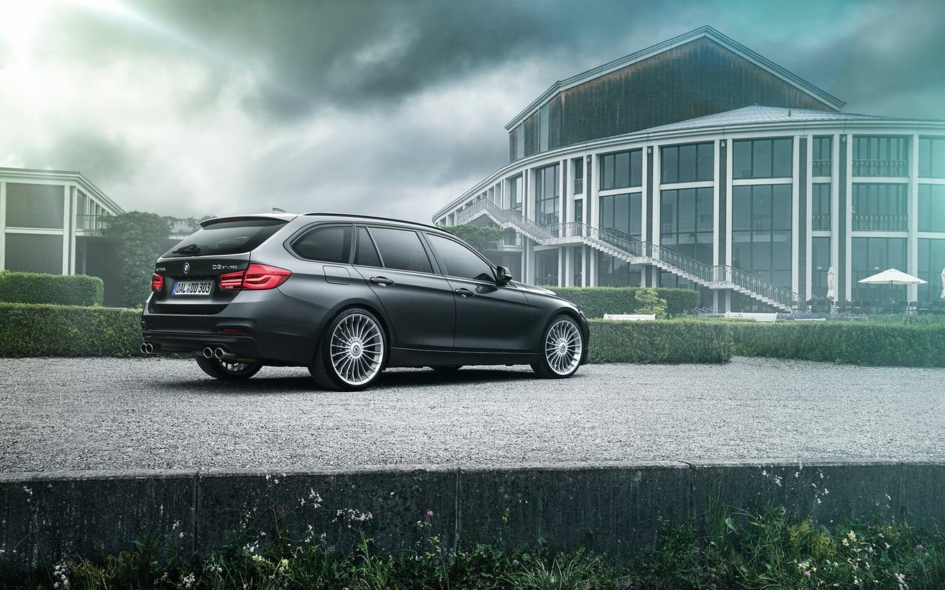Alpina D3, F30 Рестайлинг, 2017–2019, Универсал 5 дв.: Вид сзади в три четверти