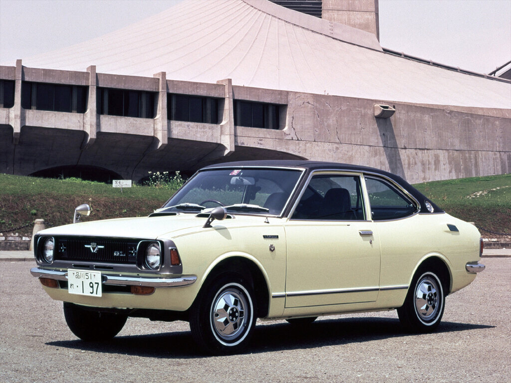 Toyota Corolla, 2 поколение, E20, Купе, Япония, 05.1970 - 07.1971: фото поколения 1