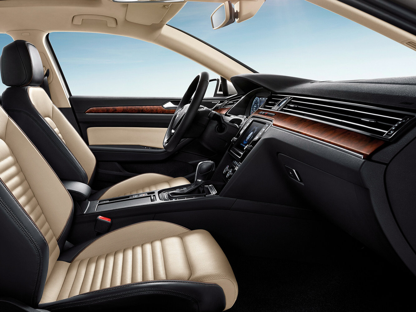Volkswagen Magotan, B8, 2016–2019, Sedan: Front cabin