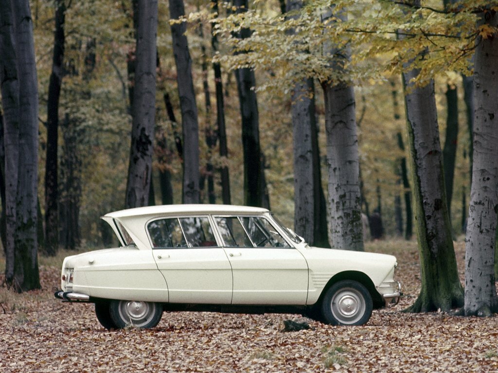 Citroen Ami, , 1961–1978, Седан: Вид сбоку