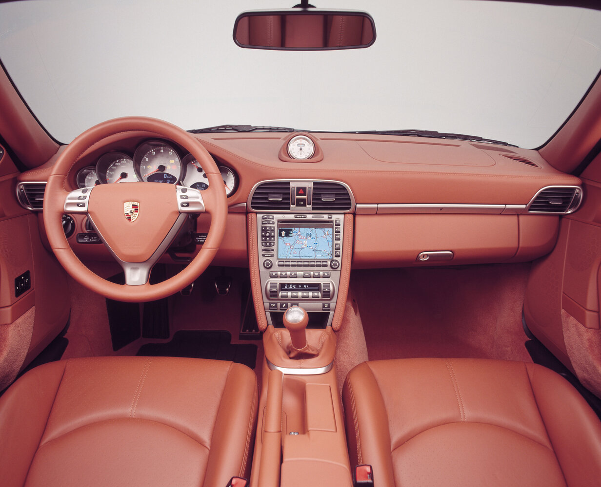 Porsche 911, VI (997), 2004–2009, Тарга Targa: Dashboard