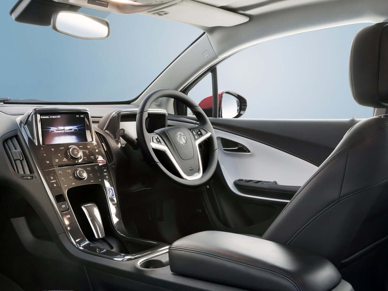 Vauxhall Ampera, I, 2011–2015, Хэтчбек 5 дв.: Передняя часть салона