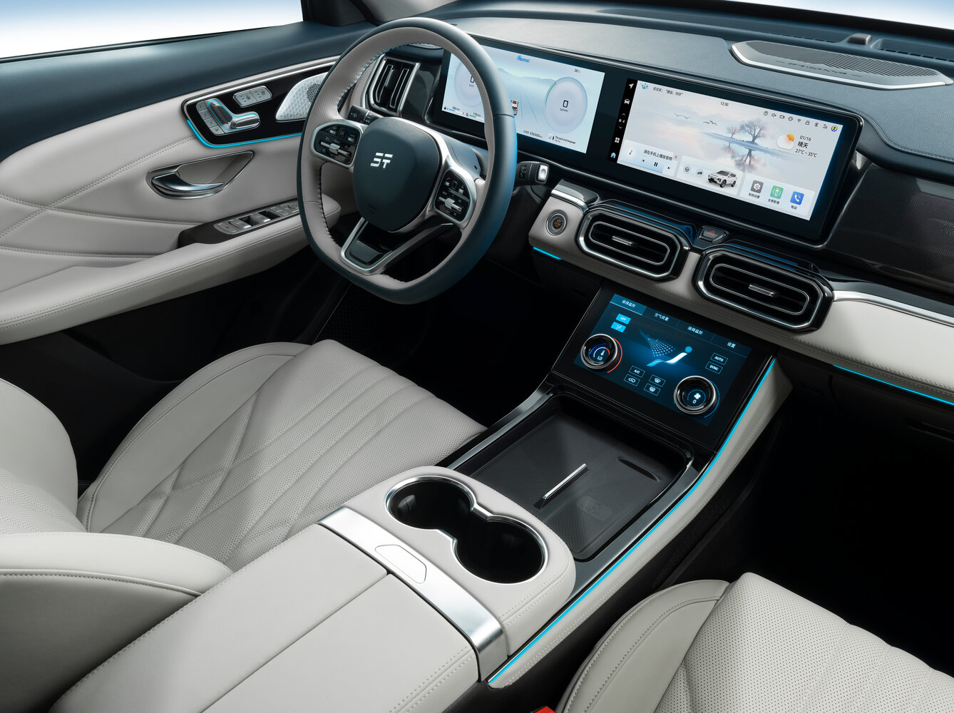 Jetour Shanhai L7, , 2024–2026, SUV 5 door: Front cabin
