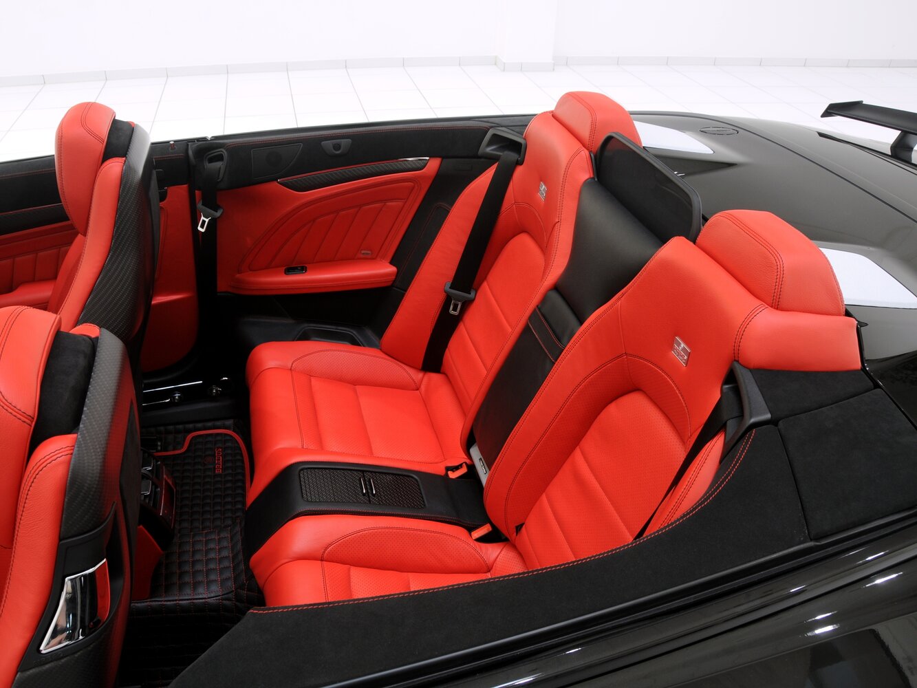 Brabus E V12, W212, C207, A207, 2009–2013, Кабриолет: Задняя часть салона