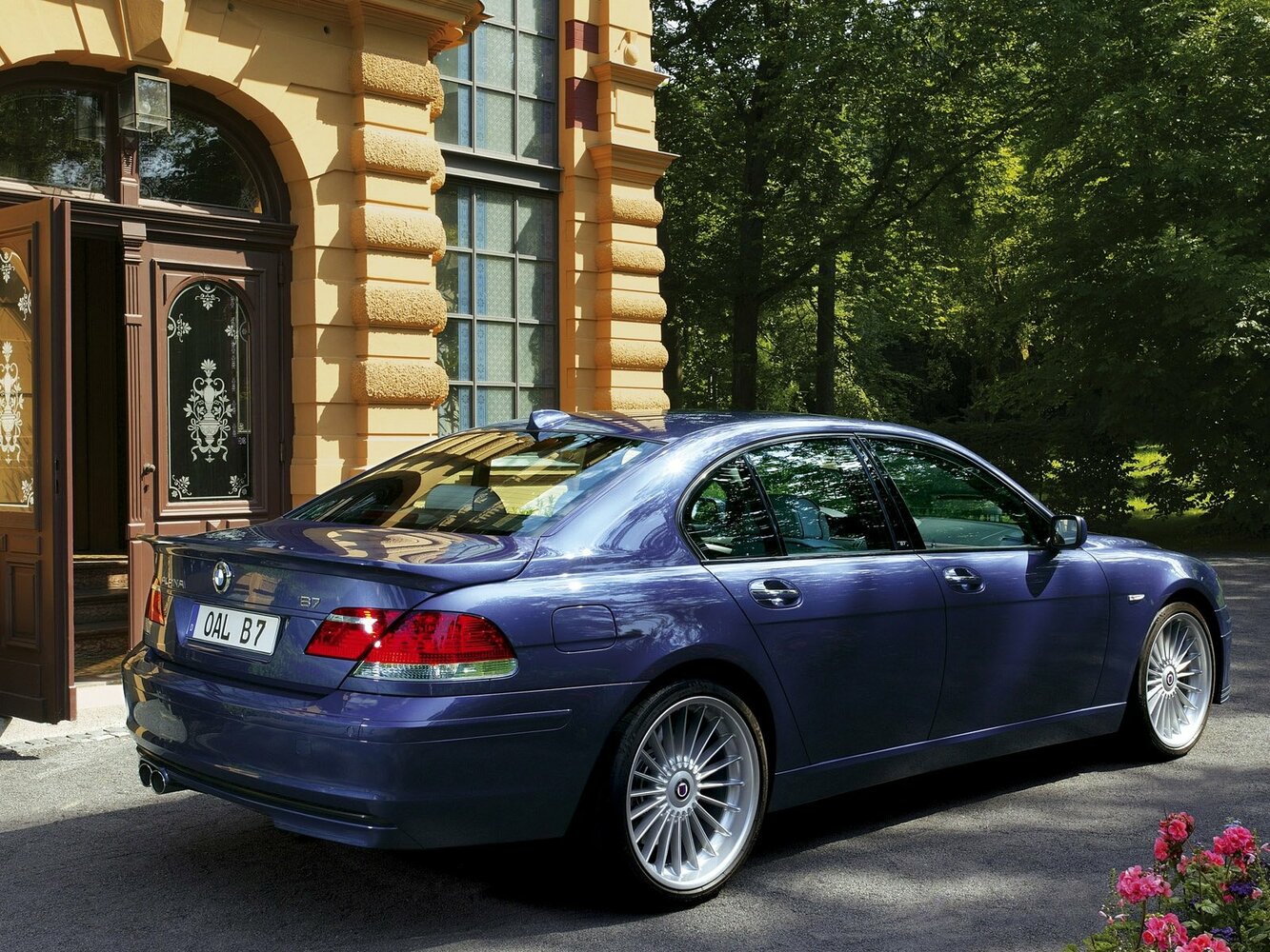 Alpina B7, E65/66, 2004–2008, Седан: Вид сзади в три четверти