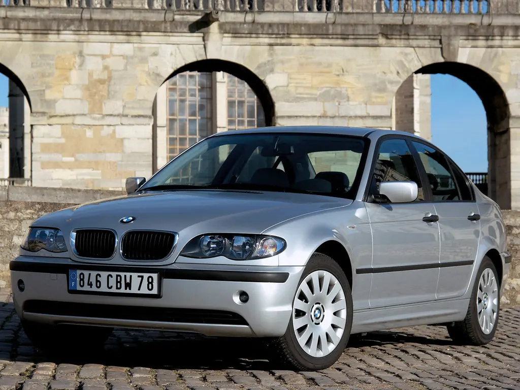 BMW 3-series, 4 поколение, E46, рестайлинг, Седан, Европа, 09.2001 - 11.2005: фото поколения 10