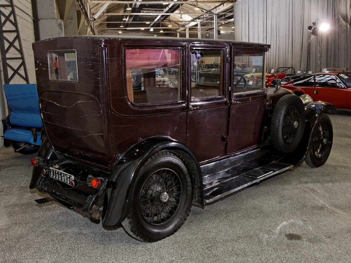 Delage DI, , 1923–1927, Sedan: Rear three-quarter view