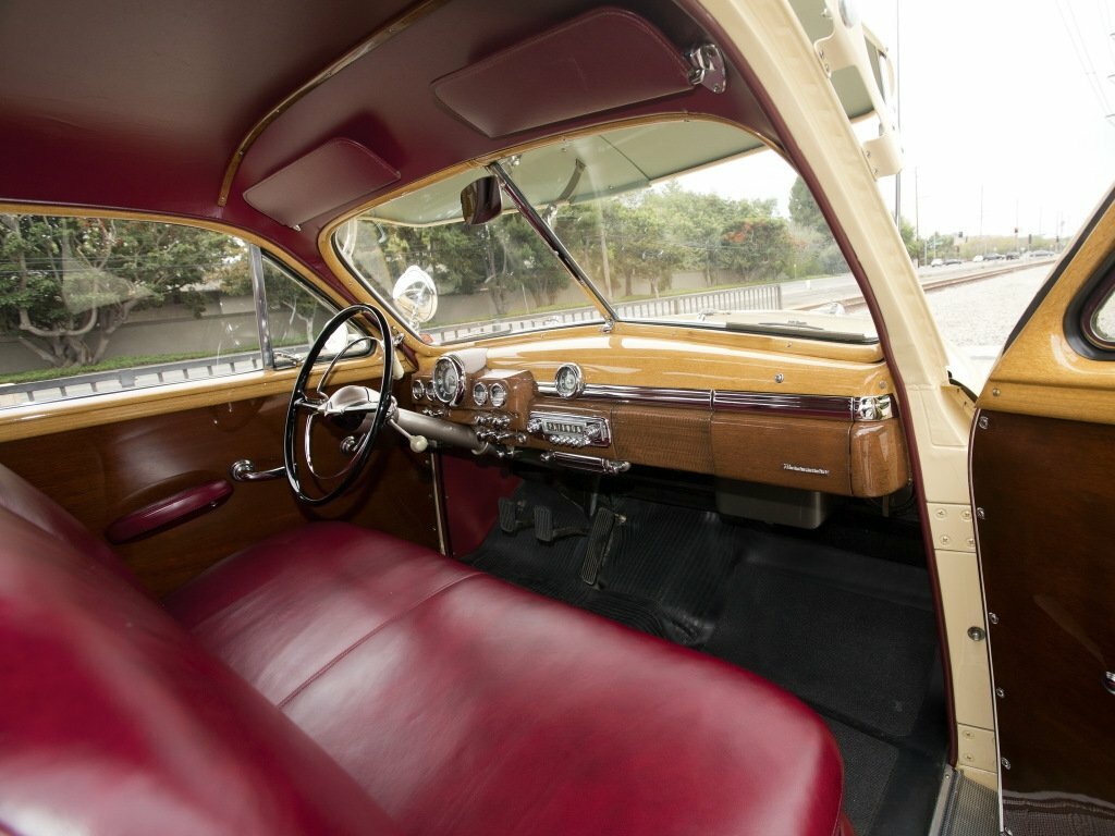 Mercury Eight, III, 1949–1951, Estate 5 door: Front cabin
