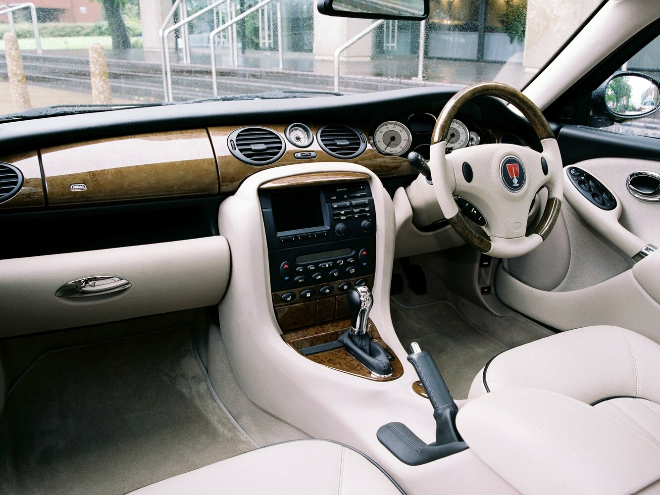 Rover 75, I Рестайлинг, 2004–2005, Седан: Передняя часть салона