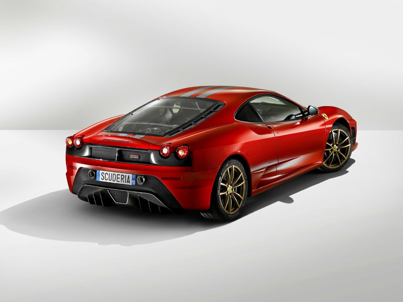 Ferrari F430, , 2004–2009, Купе Scuderia: Вид сзади в три четверти
