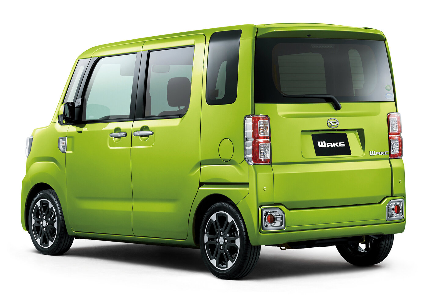 Daihatsu Wake, I, 2014–2022, Микровэн: Rear three-quarter view