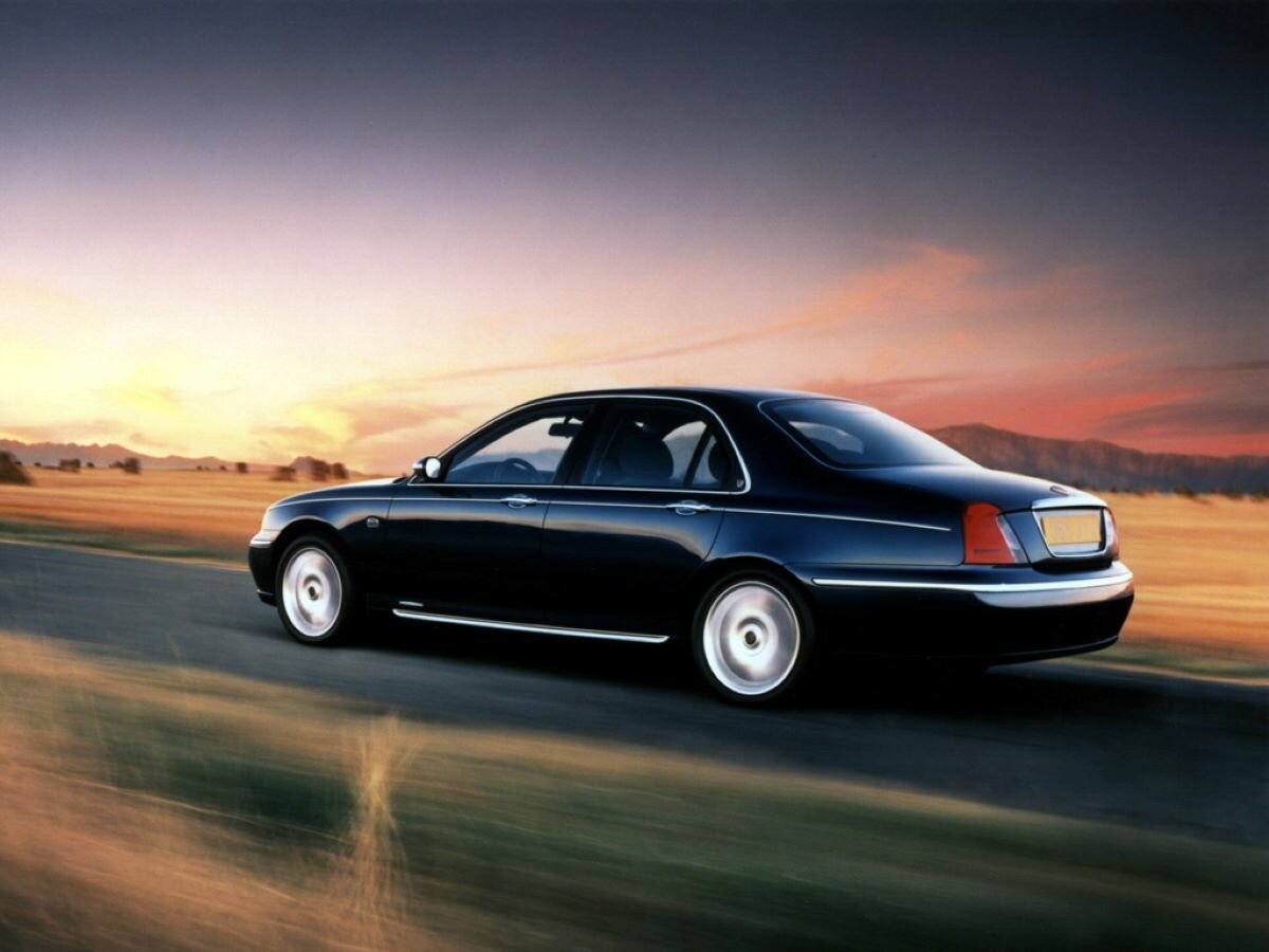 Rover 75, I, 1999–2004, Седан: Вид сзади в три четверти