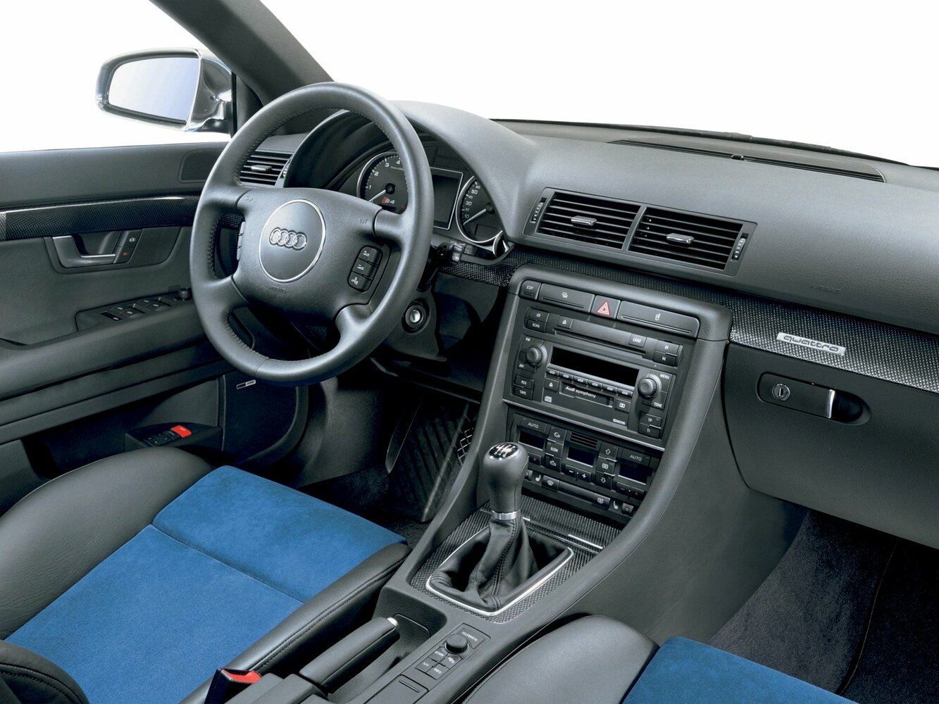Audi S4, II (B6), 2002–2004, Estate 5 door: Front cabin