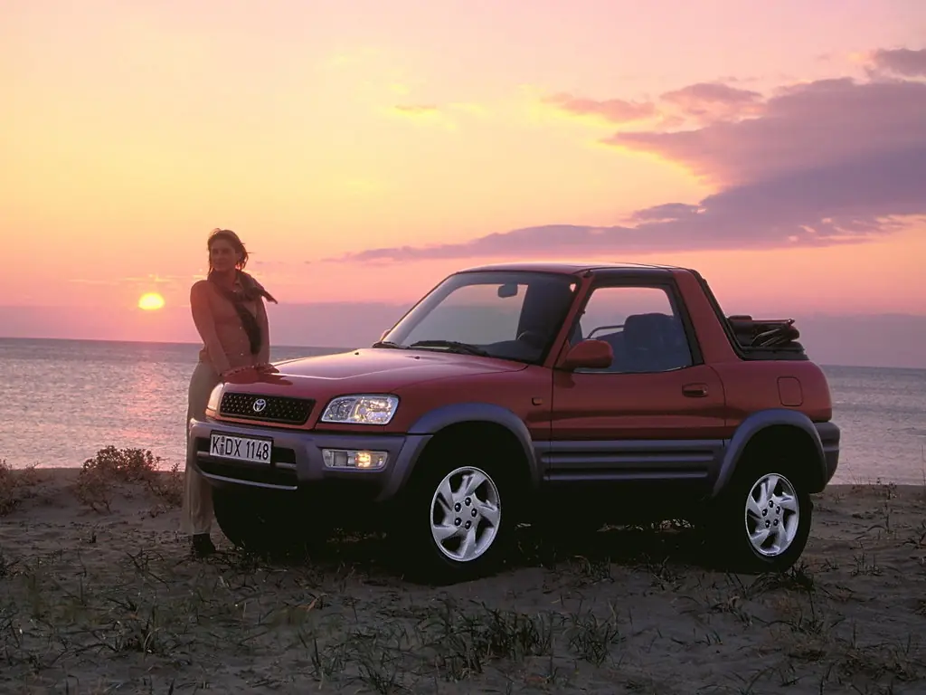 Toyota Rav4, 1 поколение, XA10, рестайлинг, Открытый кузов, Европа, 09.1997 - 06.1999: фото поколения 6