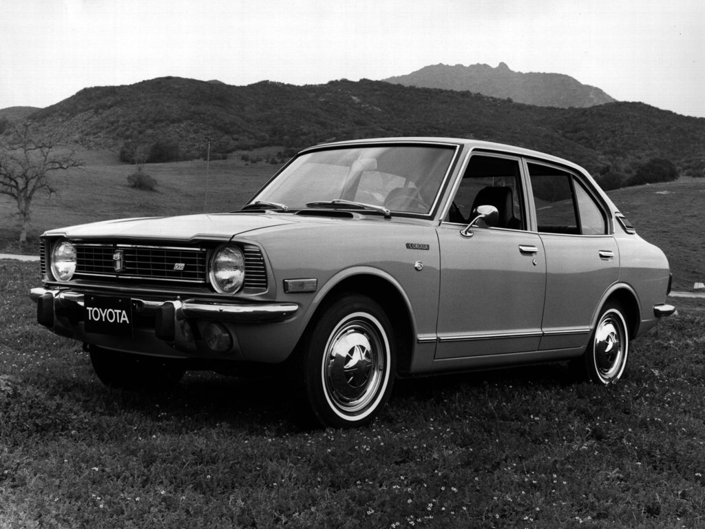 Toyota Corolla, 2 поколение, E20, Седан, США, 05.1970 - 07.1974: фото поколения 2