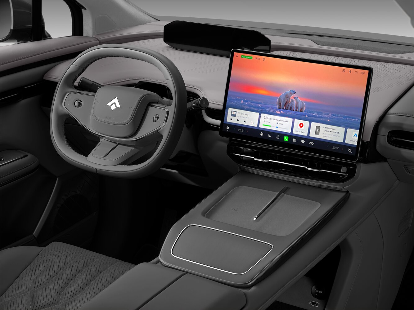 GAC Hyptec HT, , 2026–2026, SUV 5 door: Front cabin
