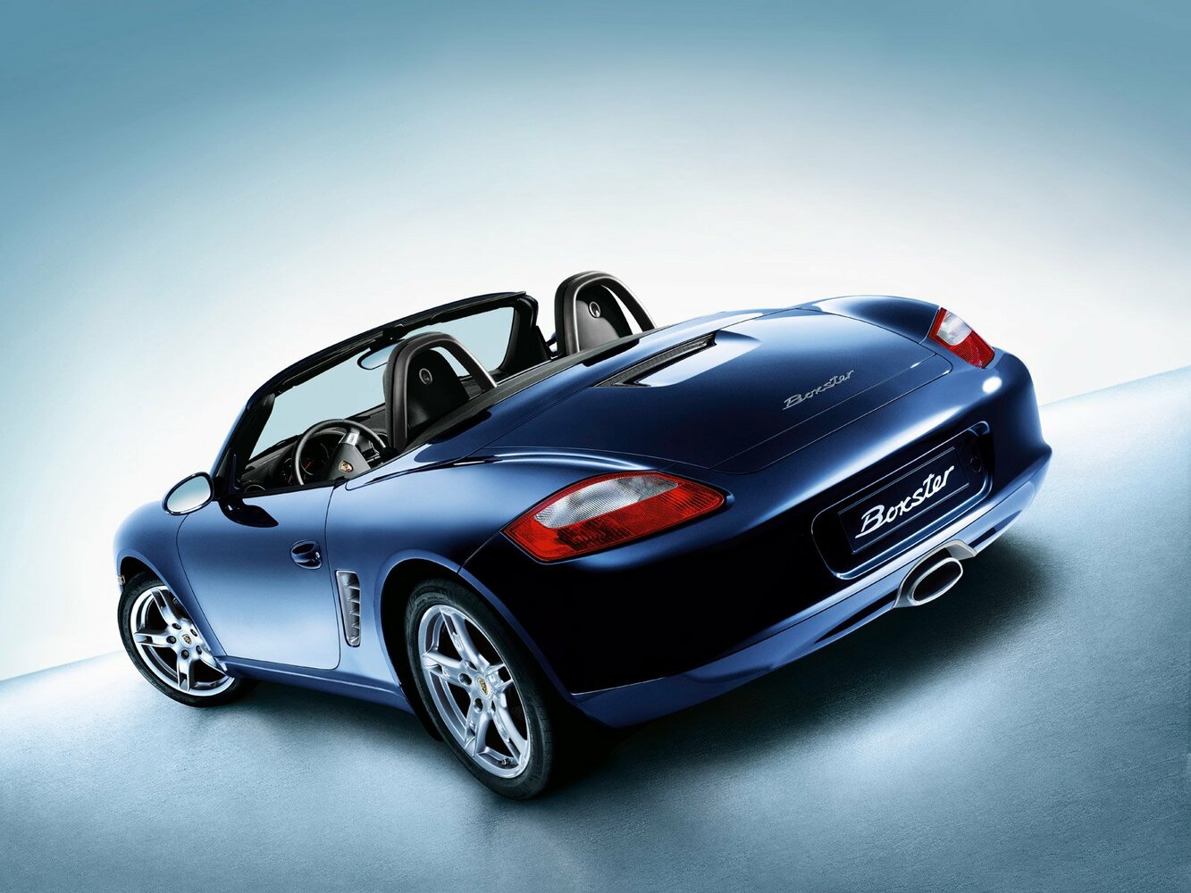 Porsche Boxster, II (987), 2004–2006, Родстер: Вид сзади в три четверти