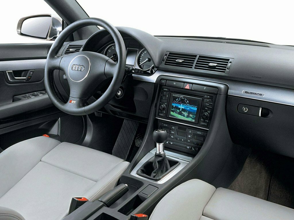 Audi S4, II (B6), 2002–2004, Sedan: Front cabin