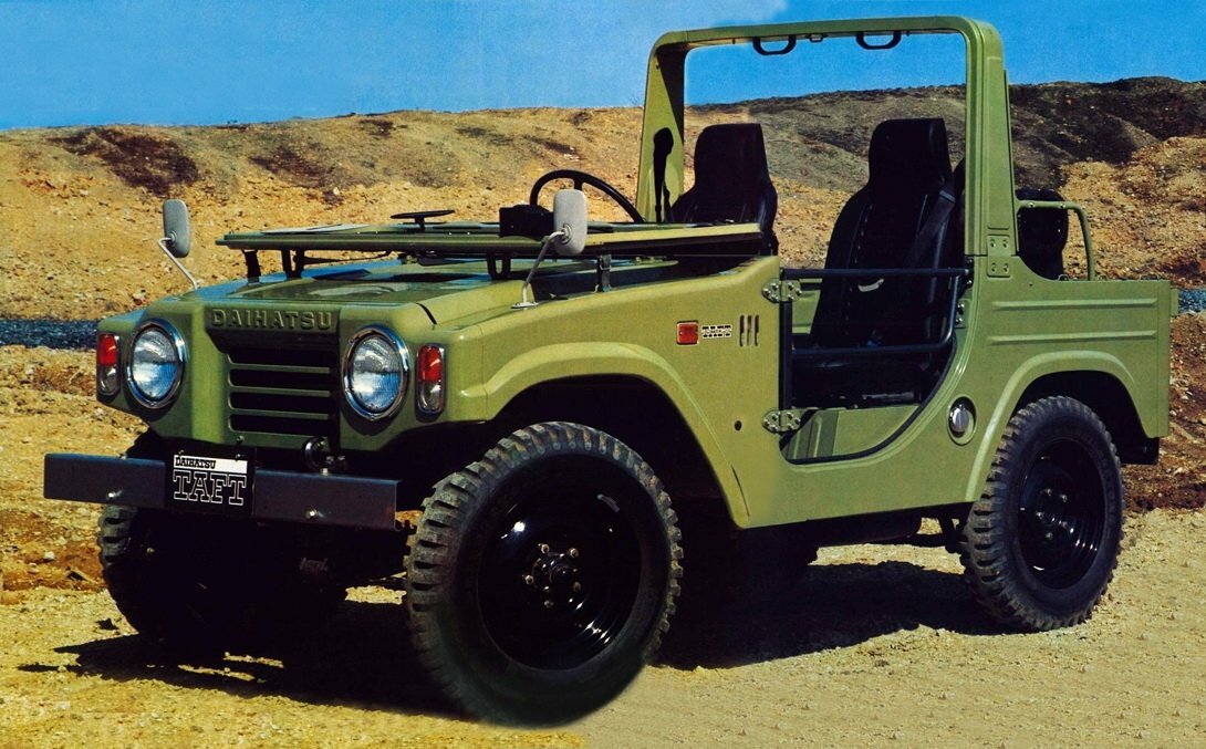 Daihatsu Taft, I, 1974–1984, Внедорожник 3 дв.: Вид сбоку