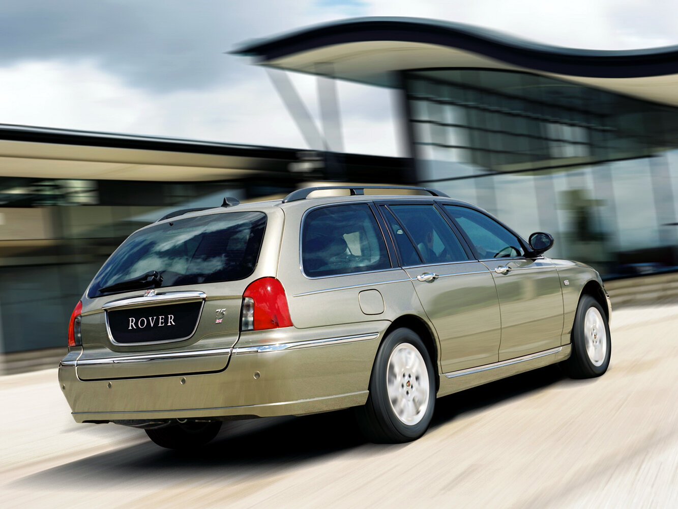Rover 75, I, 1999–2004, Универсал 5 дв.: Вид сзади в три четверти