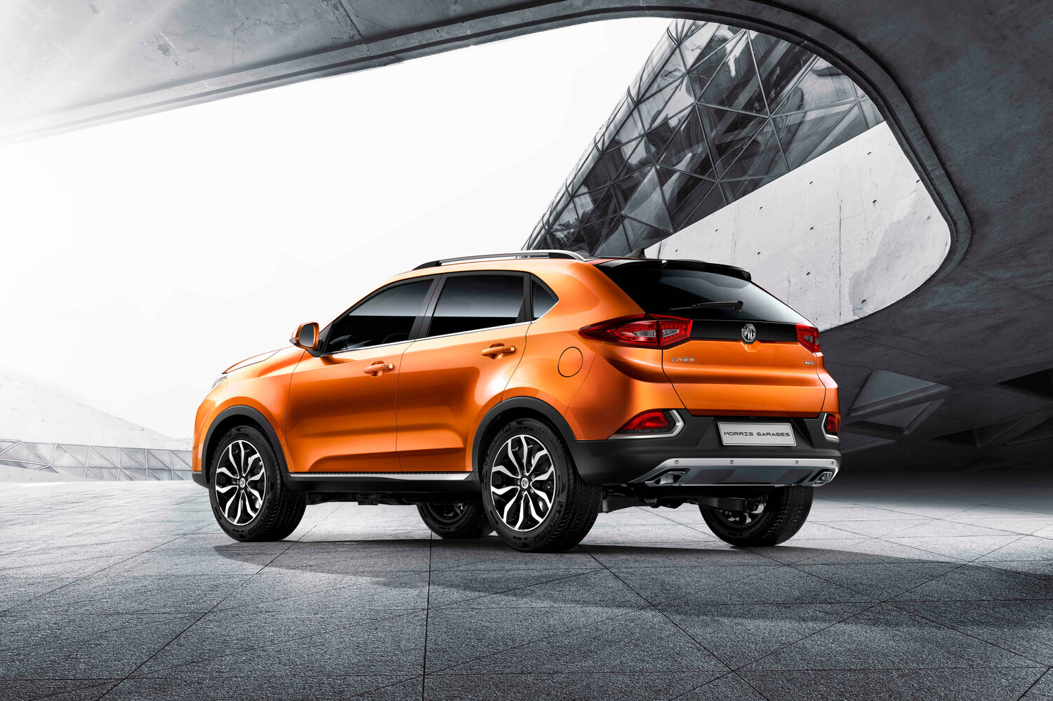 MG GS, I, 2015–2019, Внедорожник 5 дв.: Вид сзади в три четверти