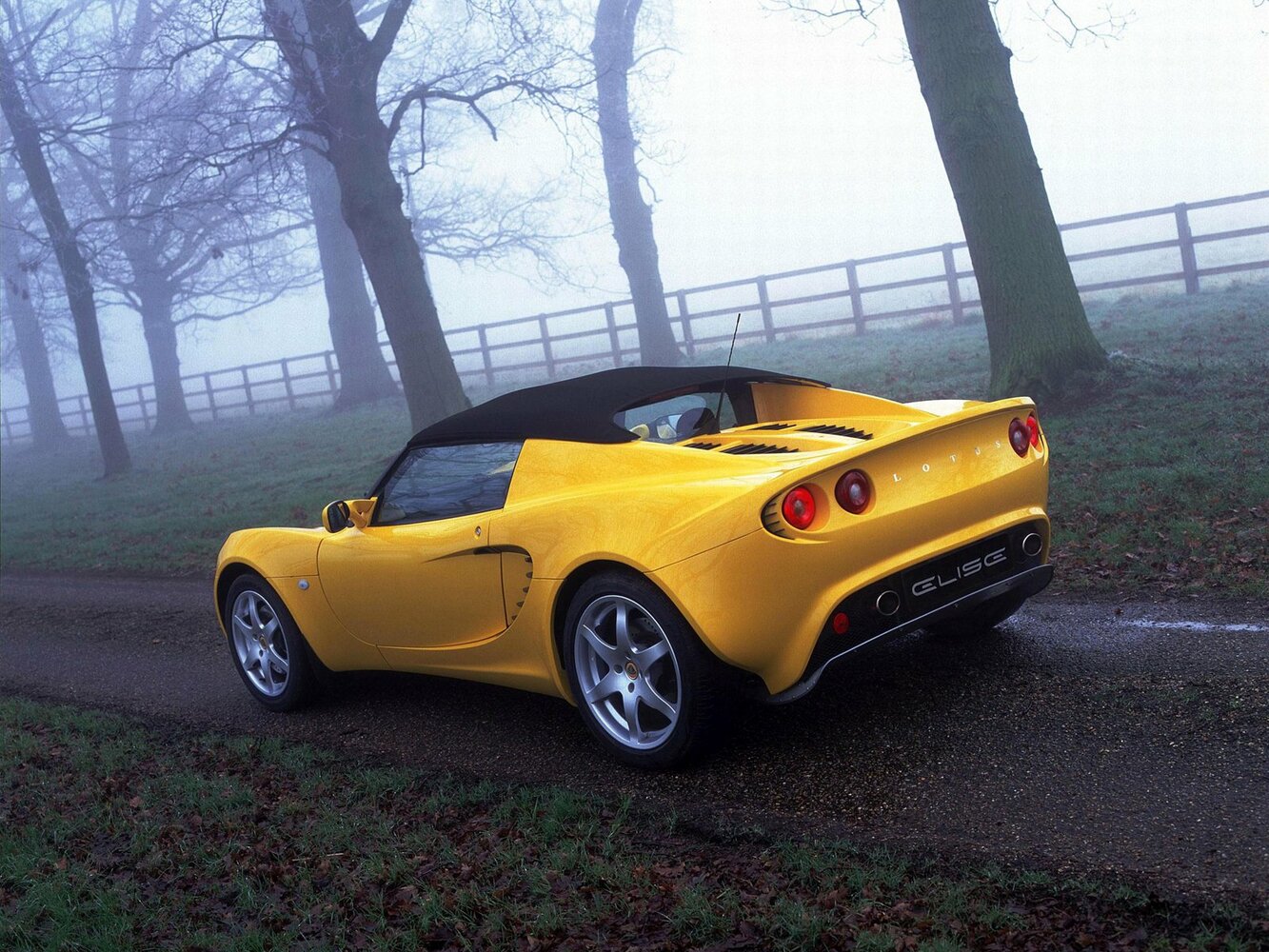 Lotus Elise, II, 2000–2010, Родстер: Rear three-quarter view