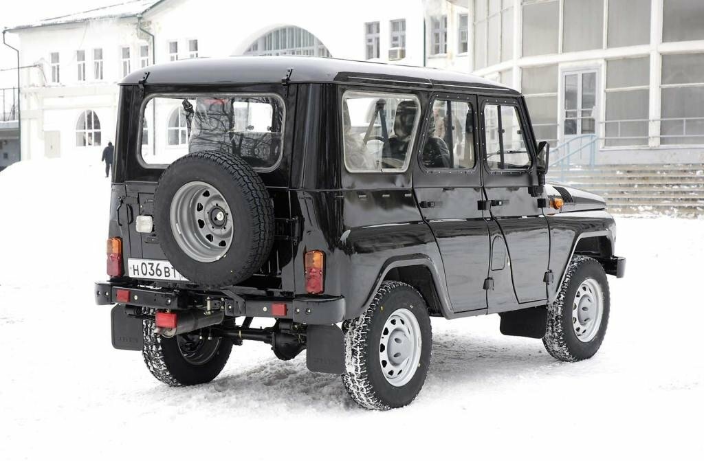 УАЗ 469, , 1972–2011, SUV 5 door: Rear three-quarter view