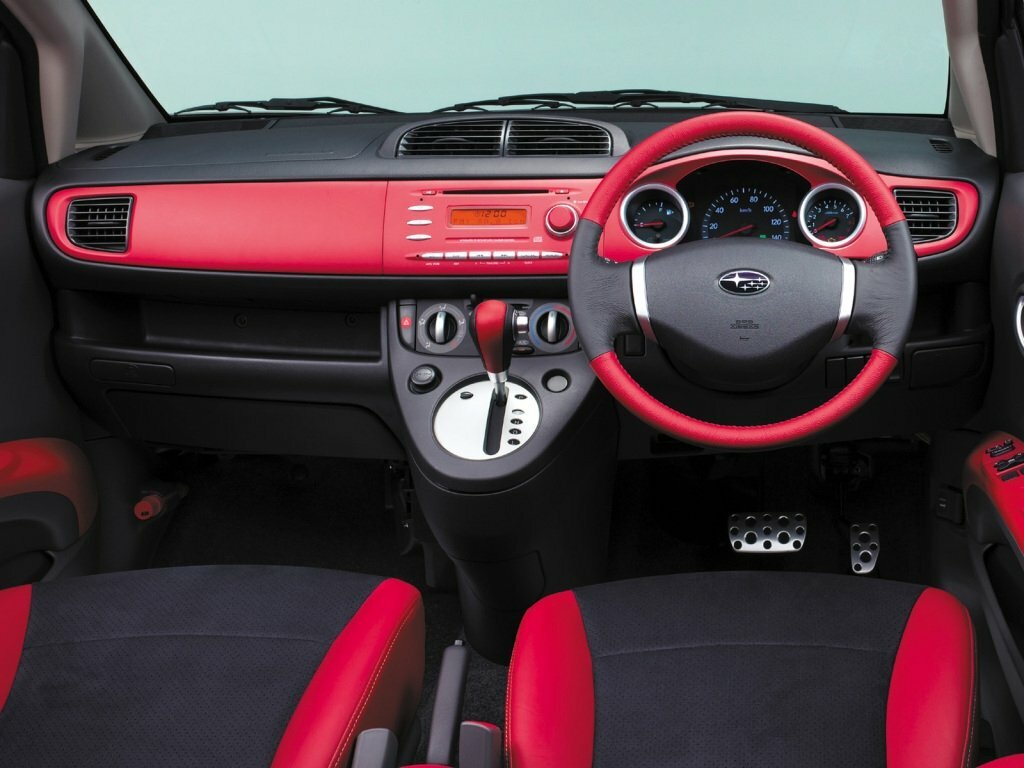Subaru R1, , 2005–2010, Hatchback 3 door: Dashboard