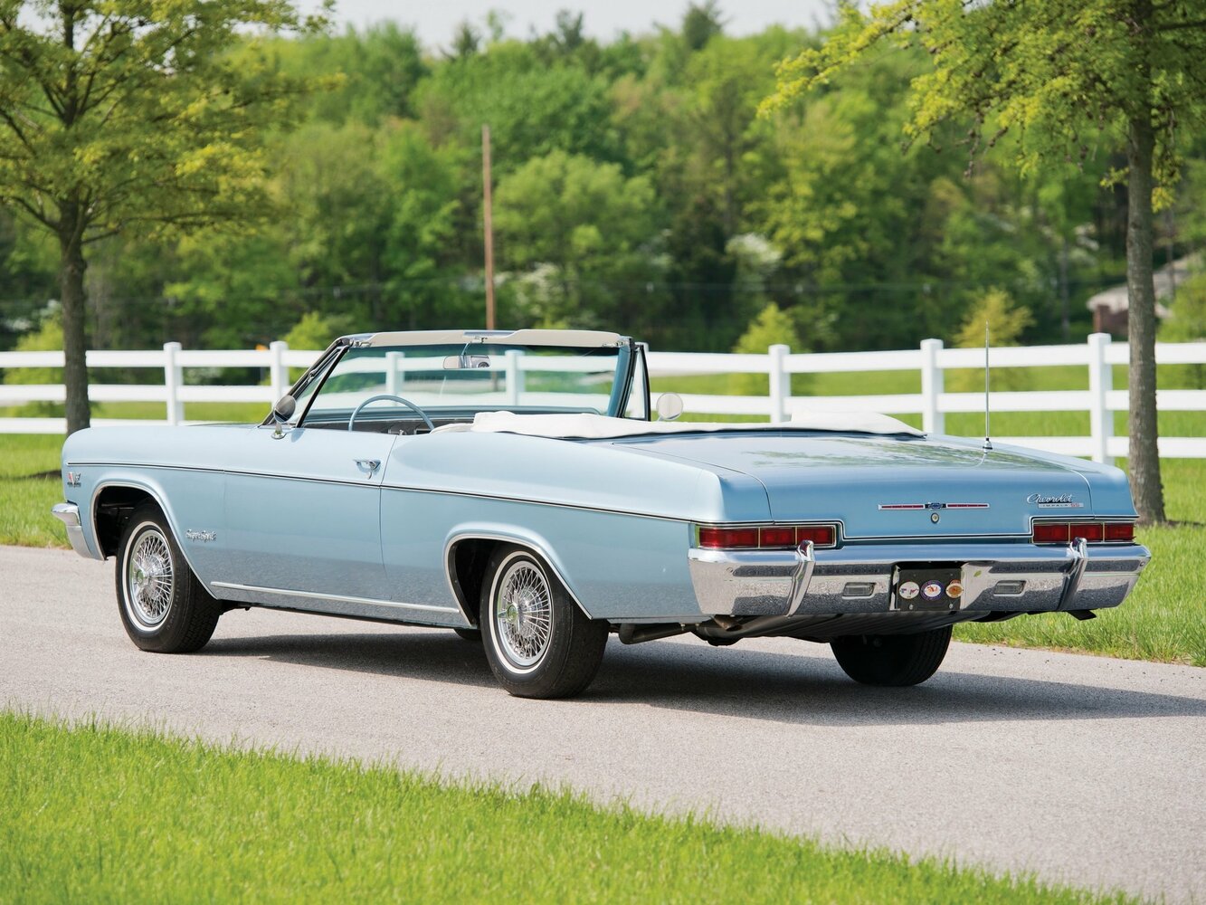 Chevrolet Impala, IV, 1964–1970, Кабриолет: Вид сзади в три четверти