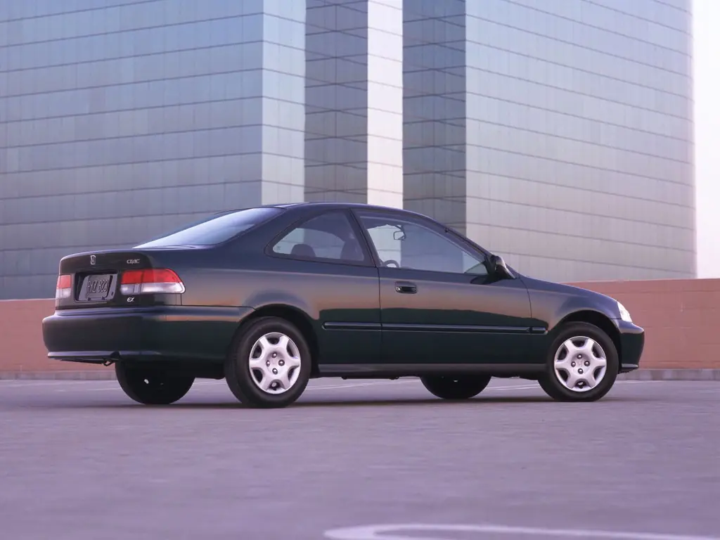Honda Civic, 6 поколение, EJ, рестайлинг, Купе, Европа, 02.1998 - 01.2001: фото поколения 3