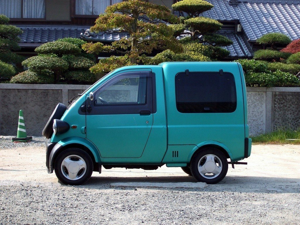 Daihatsu Midget, II, 1996–2002, Микровэн: Side view