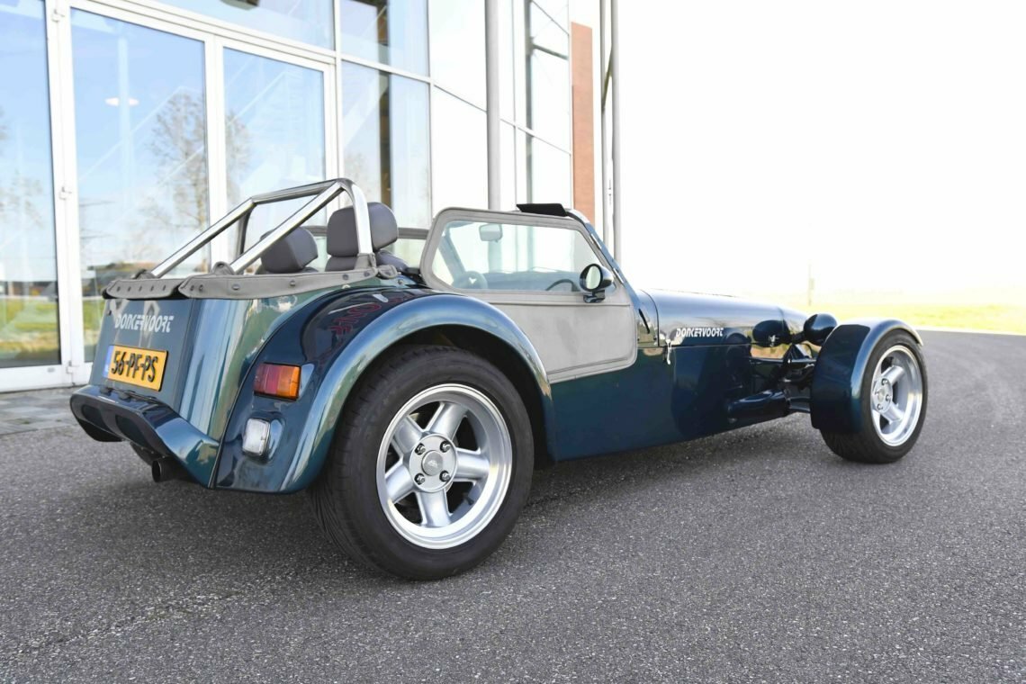 Donkervoort D8 Zetec, , 1993–1998, Convertible: Rear three-quarter view