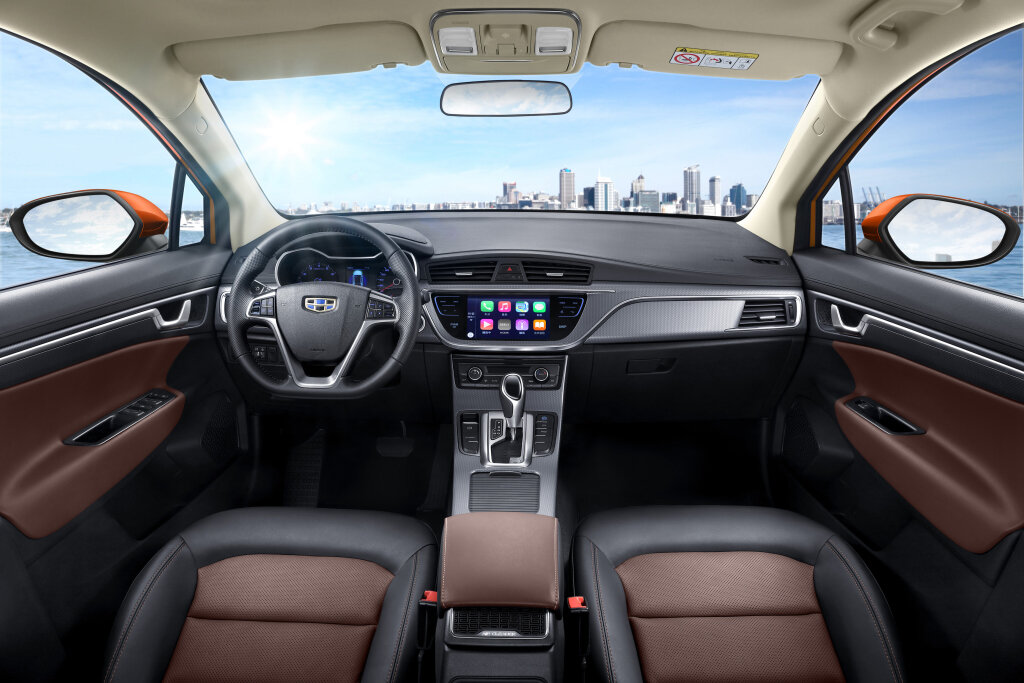 Geely GS, I, 2016–2021, SUV 5 door: Front cabin