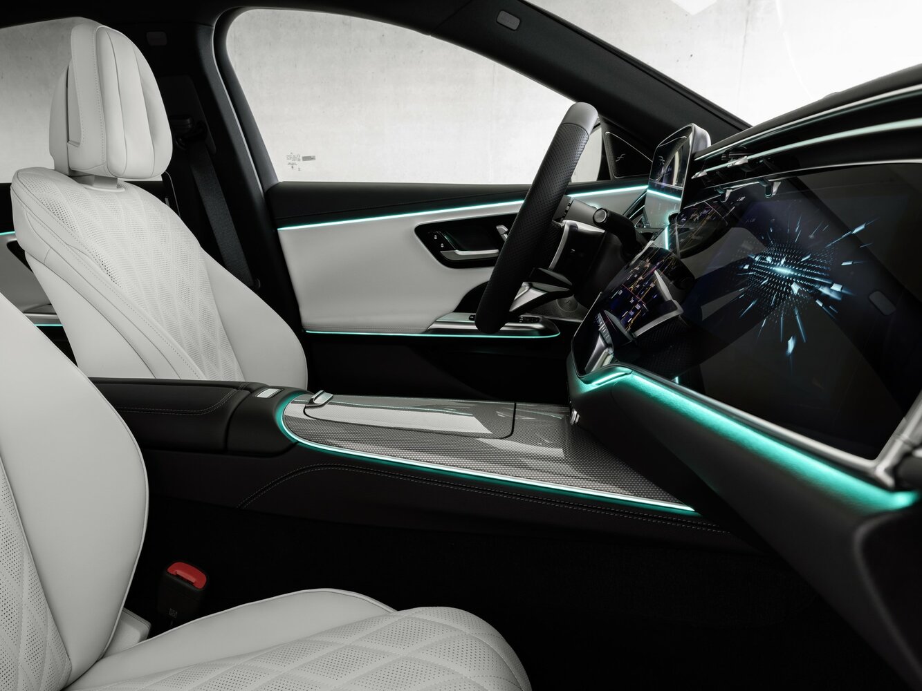Mercedes-Benz E-Класс, VI (W214, S214), 2023–2026, Sedan: Front cabin
