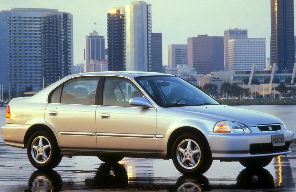 Honda Civic, 6 поколение, EJ, Седан, США, 09.1995 - 12.1997: фото поколения 2