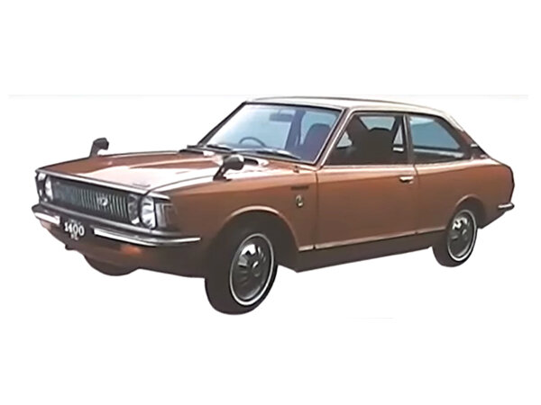 Toyota Corolla, 2 поколение, E20, рестайлинг, Купе, Япония, 08.1971 - 07.1972: фото поколения 1